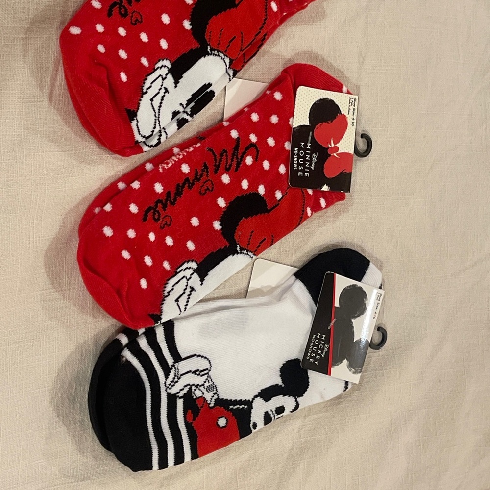 3 pair of Disney socks